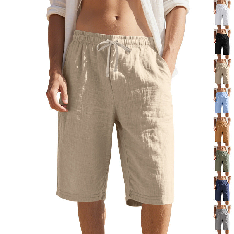Modern Men's Linen Casual Shorts