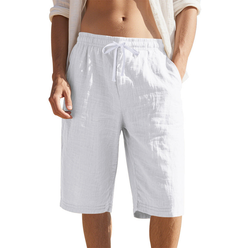 Modern Men's Linen Casual Shorts