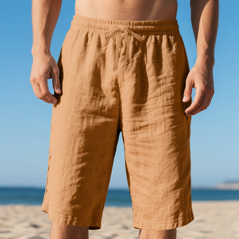 Modern Men's Linen Casual Shorts